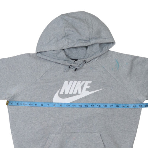 Mens UK Size M Nike Grey Pullover Hoodie