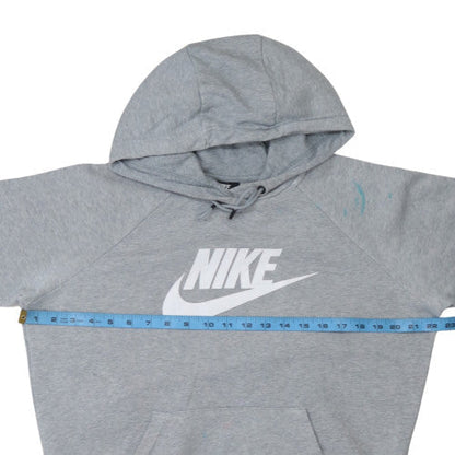 Mens UK Size M Nike Grey Pullover Hoodie