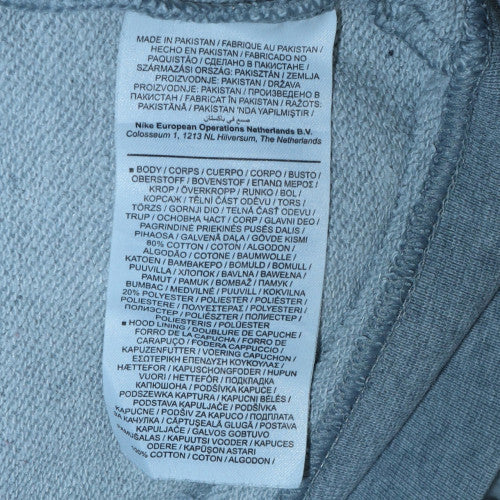 Mens UK Size M Nike Grey Pullover Hoodie