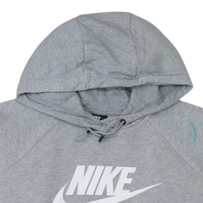 Mens UK Size M Nike Grey Pullover Hoodie