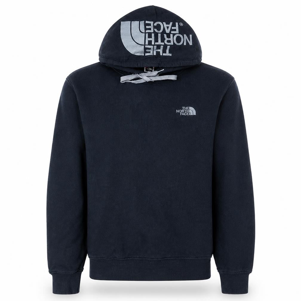 Mens UK Size M The North Face Blue Pullover Hoodie