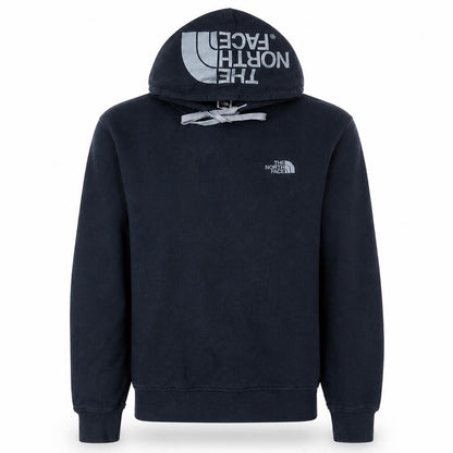 Mens UK Size M The North Face Blue Pullover Hoodie