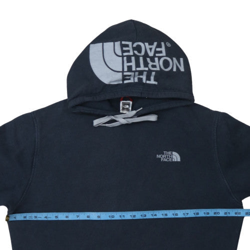 Mens UK Size M The North Face Blue Pullover Hoodie
