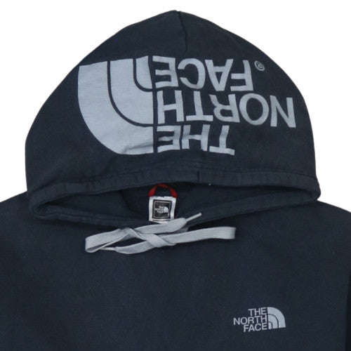 Mens UK Size M The North Face Blue Pullover Hoodie