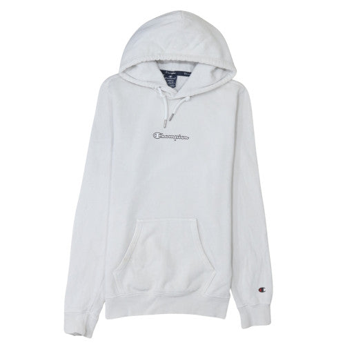 Mens UK Size XS Champion White Pullover Hoodie