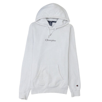Mens UK Size XS Champion White Pullover Hoodie