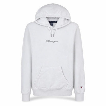 Mens UK Size XS Champion White Pullover Hoodie