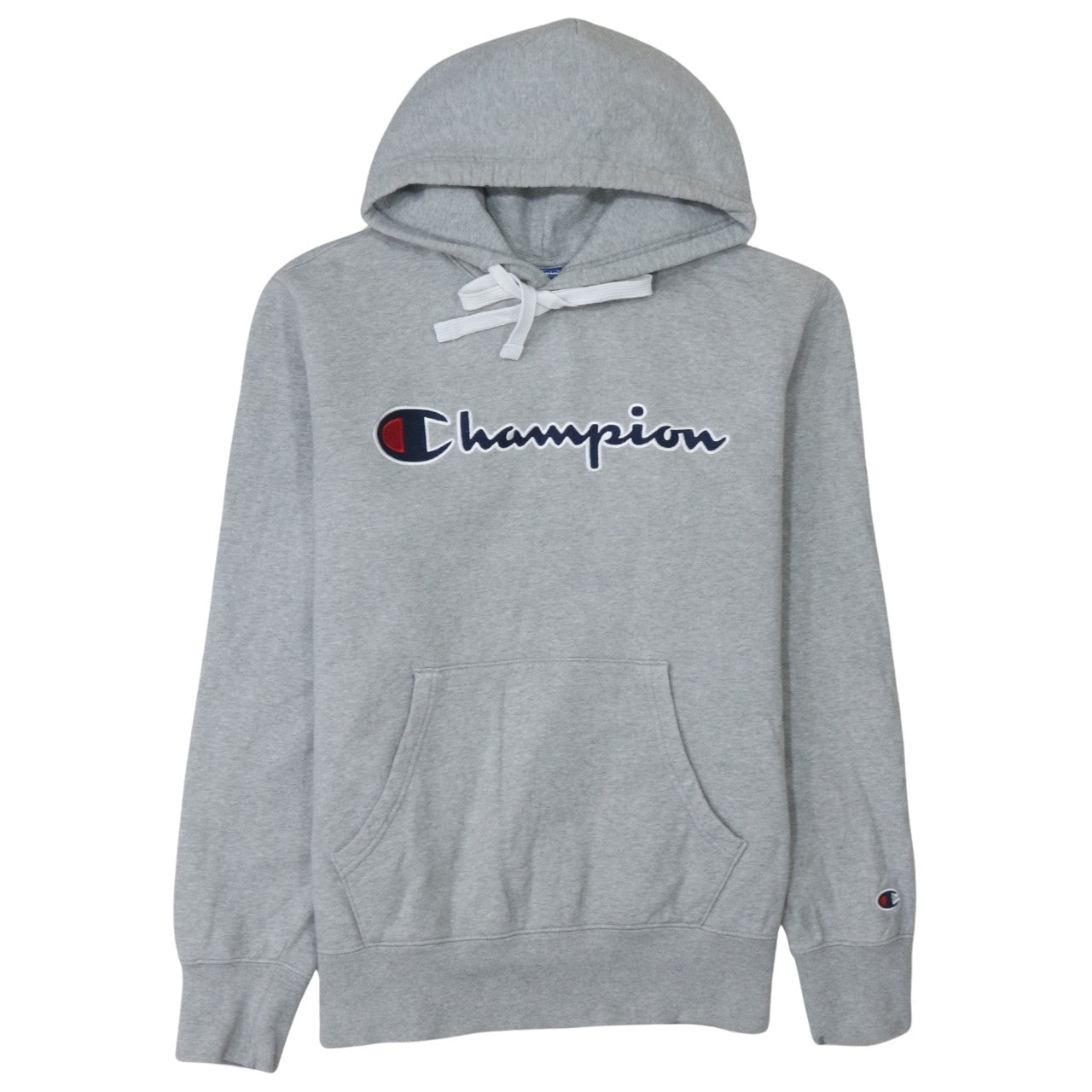 Mens UK Size L Champion Grey Pullover Hoodie