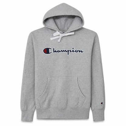 Mens UK Size L Champion Grey Pullover Hoodie