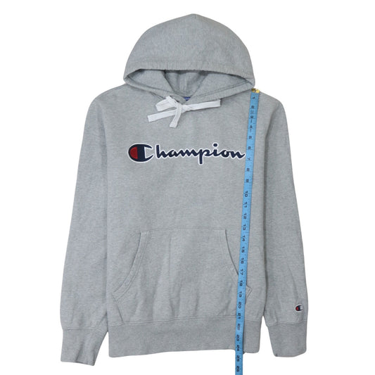 Mens UK Size L Champion Grey Pullover Hoodie