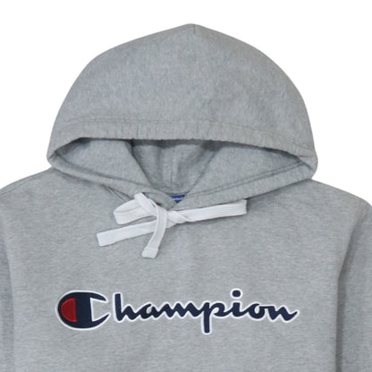 Mens UK Size L Champion Grey Pullover Hoodie