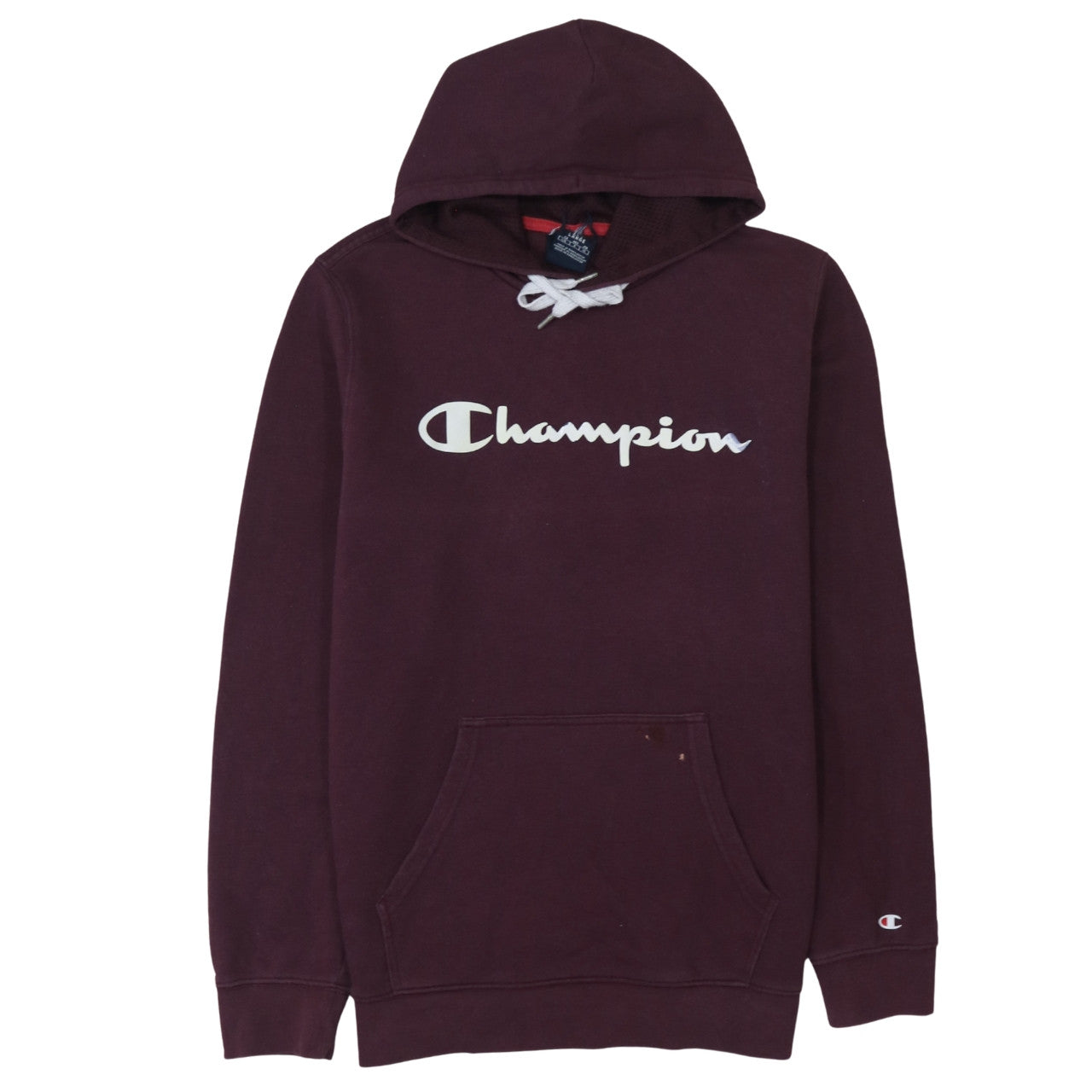 Mens UK Size M Champion Brown Pullover Hoodie