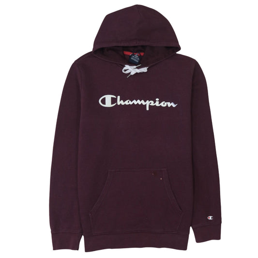 Mens UK Size M Champion Brown Pullover Hoodie