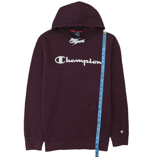 Mens UK Size M Champion Brown Pullover Hoodie