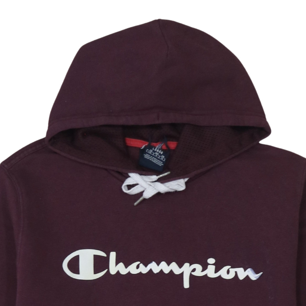 Mens UK Size M Champion Brown Pullover Hoodie
