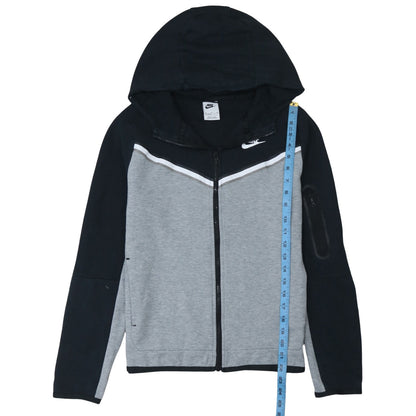 Teens UK Size XL Nike Grey Full Zip Hoodie