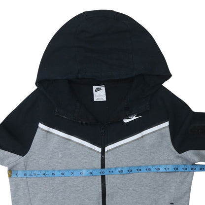 Teens UK Size XL Nike Grey Full Zip Hoodie