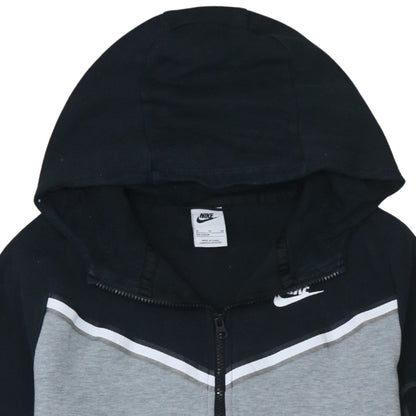 Teens UK Size XL Nike Grey Full Zip Hoodie