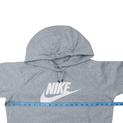 Mens UK Size M Nike Grey Pullover Hoodie