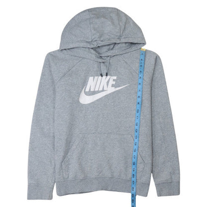 Mens UK Size M Nike Grey Pullover Hoodie