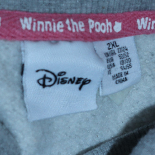 Womens UK Size 2XL Disney Grey Pullover Sweatshirt