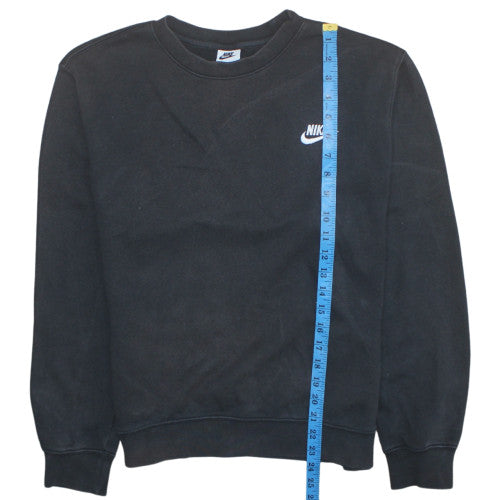 Mens UK Size S Nike Black Pullover Sweatshirt