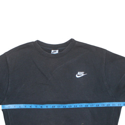 Mens UK Size S Nike Black Pullover Sweatshirt