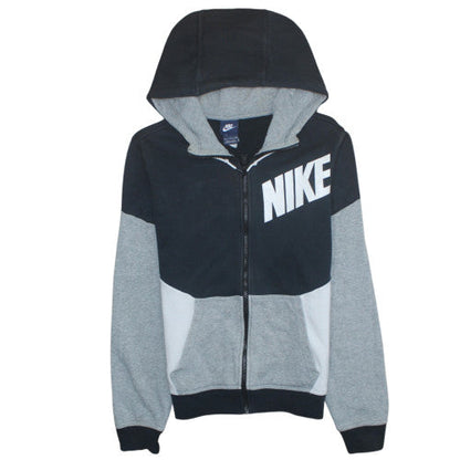 Mens UK Size S Nike Black Full Zip Hoodie
