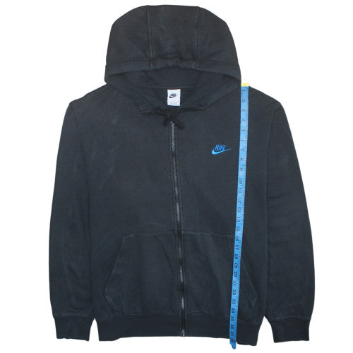 Mens UK Size XL Nike Black Full Zip Hoodie