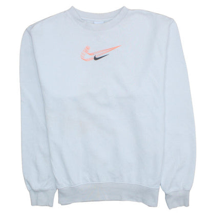 Mens UK Size M Nike White Pullover Sweatshirt