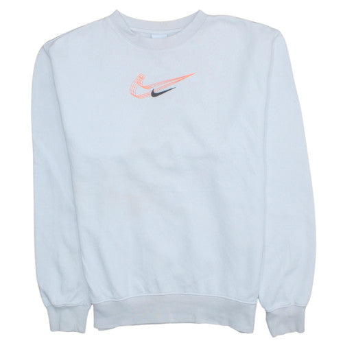 Mens UK Size M Nike White Pullover Sweatshirt