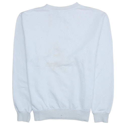 Mens UK Size M Nike White Pullover Sweatshirt