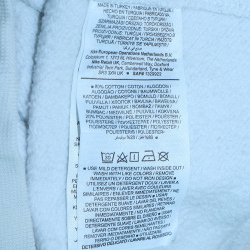 Mens UK Size M Nike White Pullover Sweatshirt