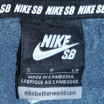 Mens UK Size S Nike Blue Pullover Hoodie