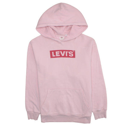 Womens UK Size M Levi's Pink Pullover Hoodie