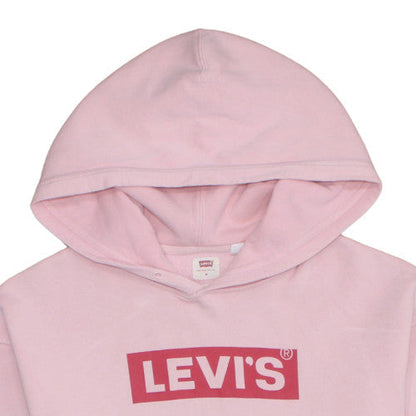 Womens UK Size M Levi's Pink Pullover Hoodie