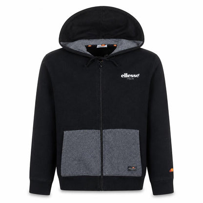Mens UK Size S Ellesse Black Full Zip Hoodie