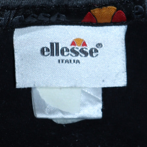 Mens UK Size S Ellesse Black Full Zip Hoodie