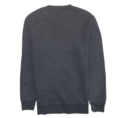 Mens UK Size M Levi's Black Pullover Sweatshirt
