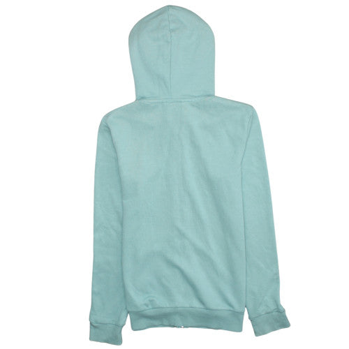 Womens UK Size XS Adidas Green Full Zip Hoodie