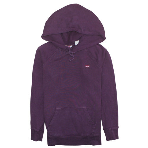 Womens UK Size XS Levi's Purple Pullover Hoodie