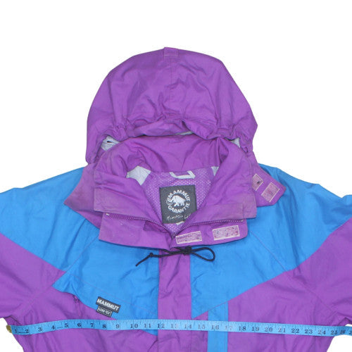 Mammut Men's Purple Gore-Tex Waterproof Hooded Outdoor Jacket M