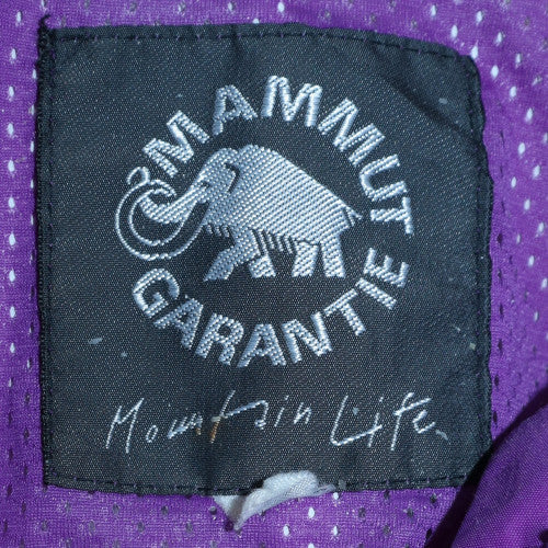 Mammut Men's Purple Gore-Tex Waterproof Hooded Outdoor Jacket M