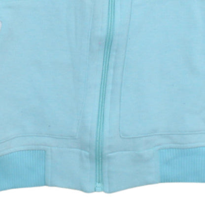 Womens UK Size L Adidas Blue Full Zip Sweatshirt