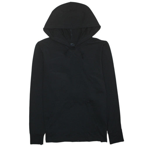 Mens UK Size L Nike Black Pullover Hoodie