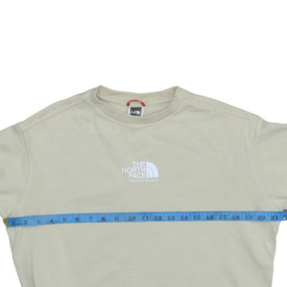 Womens UK Size S The North Face Beige Pullover Sweatshirt