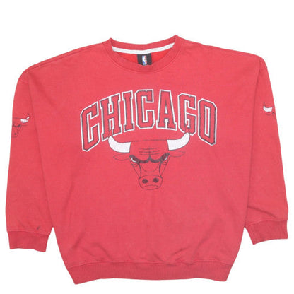 Mens UK Size L UNK Red Pullover Sweatshirt