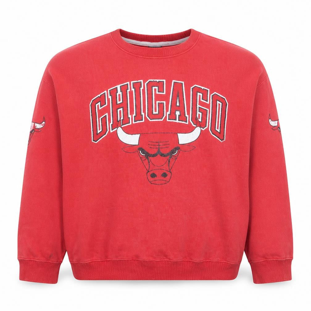 Mens UK Size L UNK Red Pullover Sweatshirt