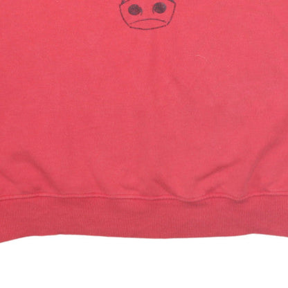 Mens UK Size L UNK Red Pullover Sweatshirt