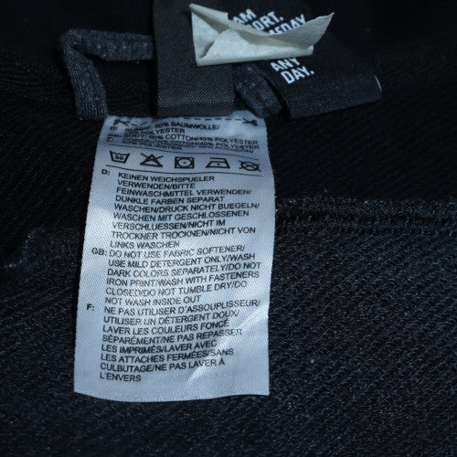 Mens UK Size L adidas Grey Full Zip Hoodie